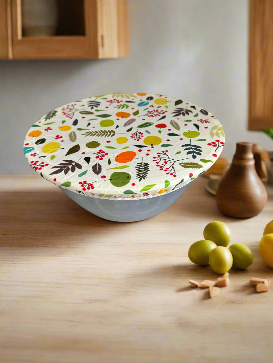 Vegetable Beeswax Bowl Cover