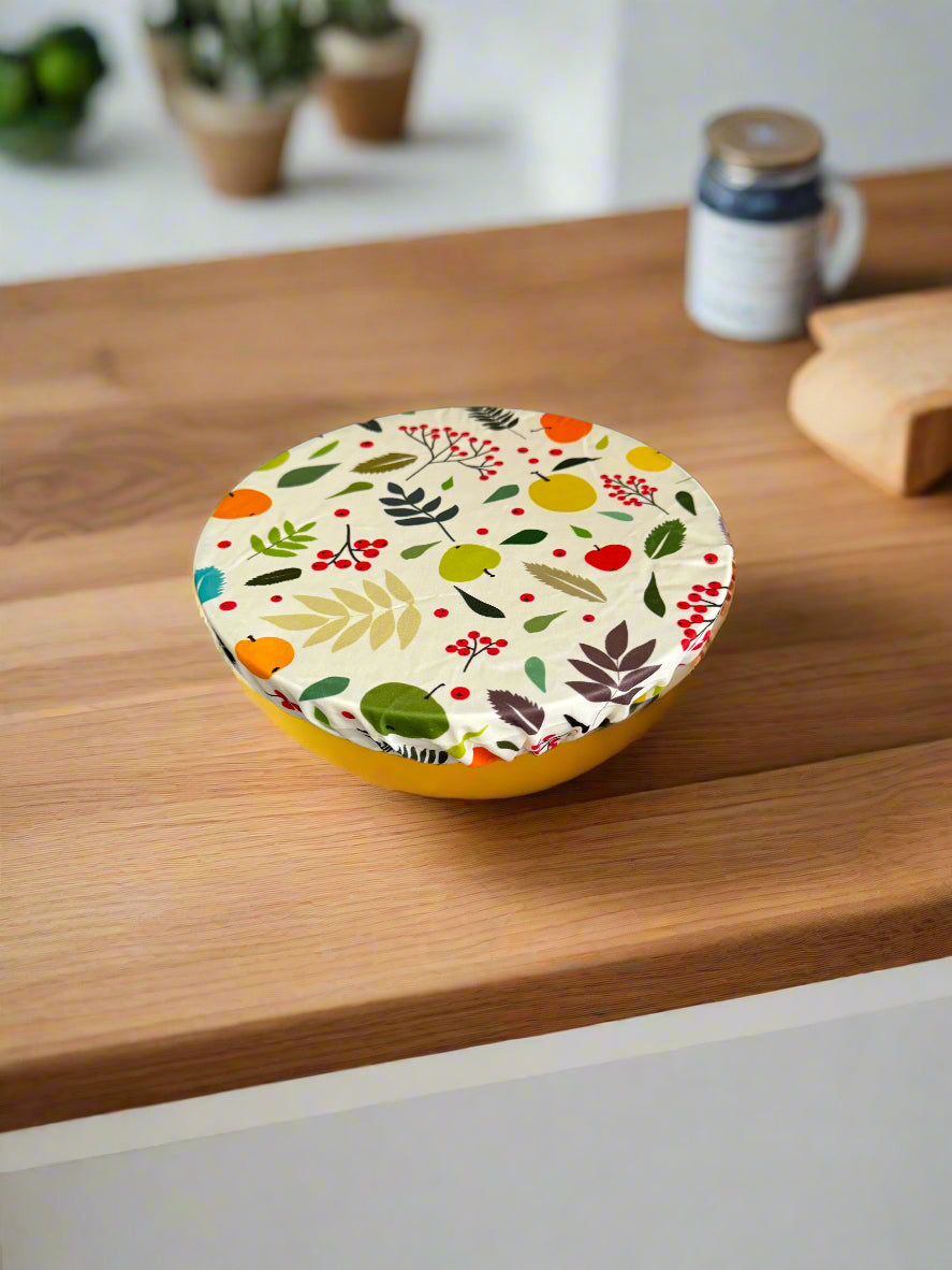 Vegetable Beeswax Bowl Cover