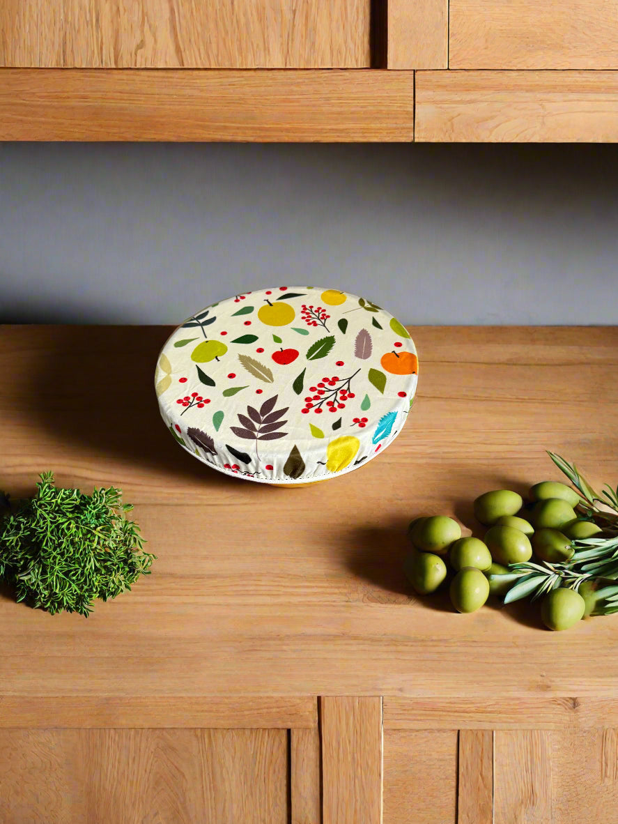 Vegetable Beeswax Bowl Cover