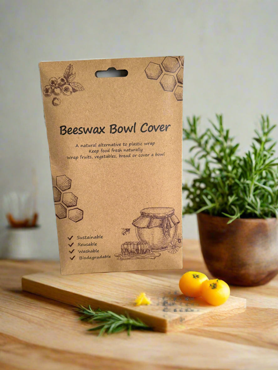 Vegetable Beeswax Bowl Cover