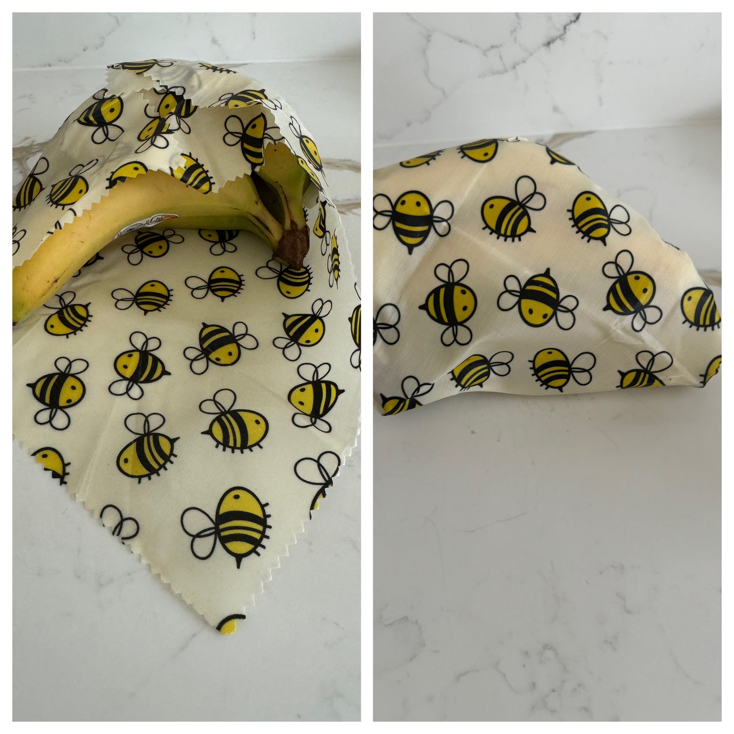 Bees Beeswax Wraps - Small ,Medium, Large